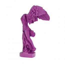 Nike Winged Goddess of Samothrace or Victory Goddess, Ancient Greek Statue 36 cm Violet 2