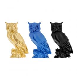 Owl of Minerva or Owl of Goddess Athena Statue, 16cm All Colors