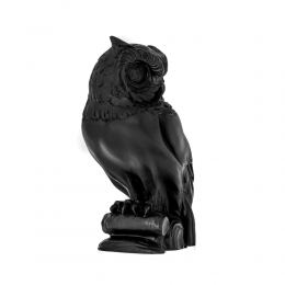 Owl of Minerva or Owl of Goddess Athena Statue, 16cm Black Color 1