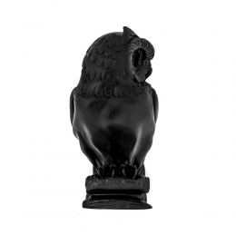 Owl of Minerva or Owl of Goddess Athena Statue, 16cm Black Color 2