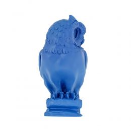 Owl of Minerva or Owl of Goddess Athena Statue, 16cm Blue 1