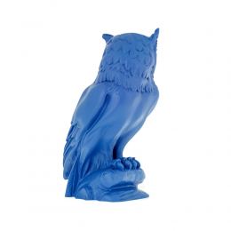 Owl of Minerva or Owl of Goddess Athena Statue, 16cm Blue 3