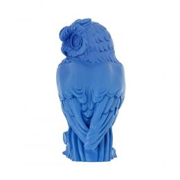 Owl of Minerva or Owl of Goddess Athena Statue, 16cm Blue 4