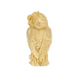 Owl of Minerva or Owl of Goddess Athena Statue, 16cm Gold 4