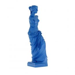 Aphrodite of Milos or Venus de Milo Statue, 23cm Blue 2