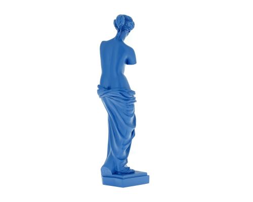 Aphrodite of Milos or Venus de Milo Statue, 23cm Blue 1