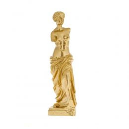 Aphrodite of Milos or Venus de Milo Statue, 23cm / 9'', Gold