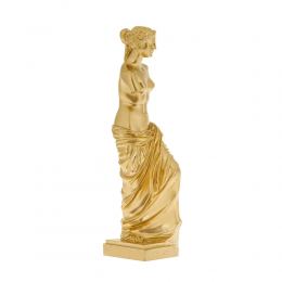 Aphrodite of Milos or Venus de Milo Statue, 23cm Gold 2