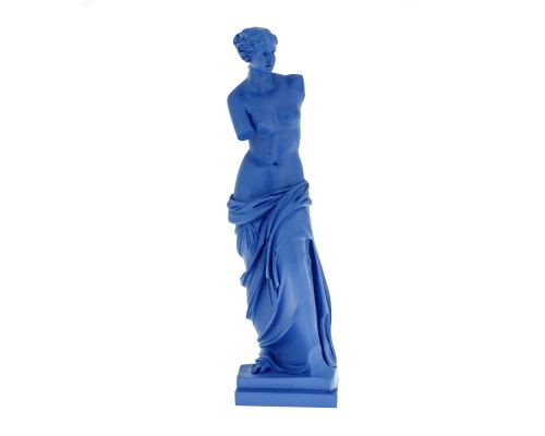 Aphrodite of Milos or Venus de Milo Statue, 40cm / 15.7'', Blue