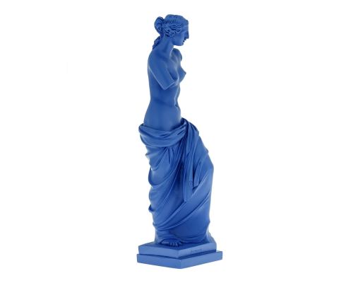 Aphrodite of Milos or Venus de Milo Statue, 40cm Blue 3