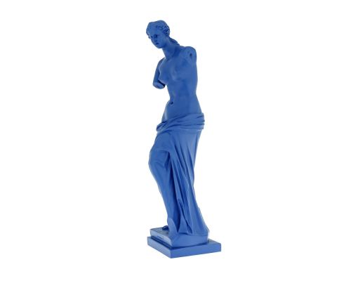 Aphrodite of Milos or Venus de Milo Statue, 40cm Blue 1