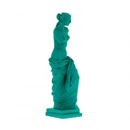 Aphrodite of Milos or Venus de Milo Statue, 40cm Bright Green 3