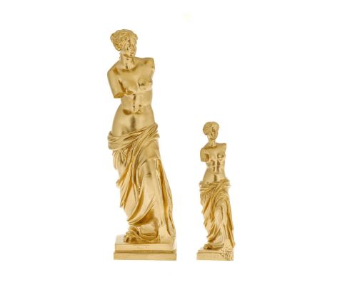 Aphrodite of Milos or Venus de Milo Statue Gold All Sizes