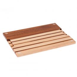 Cutting Board or Serving Board 40x30x2cm Flega Design. Handmade of Maple & Walnut Wood 4