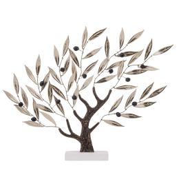 Δέντρο Ελιάς 36cm, Μεταλλικό Διακοσμητικό, Ασημί & Καφέ Δέντρο Ελιάς 36cm, Μεταλλικό Διακοσμητικό, Ασημί & Καφέ
