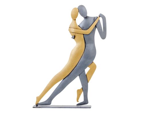 Ζευγάρι Χορευτές Tango - Μεταλλικό Διακοσμητικό Τοίχου &ι Επιτραπέζιο, 26 cm