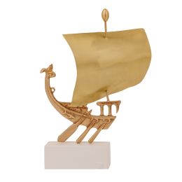 Μεταλλικό Γλυπτό Μινιατούρα - Τριήρης, 16,5cm Μεταλλικό Γλυπτό Μινιατούρα - Τριήρης, 16,5cm