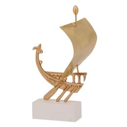 Μεταλλικό Γλυπτό Μινιατούρα - Τριήρης, 16,5cm, 3 Μεταλλικό Γλυπτό Μινιατούρα - Τριήρης, 16,5cm, 3