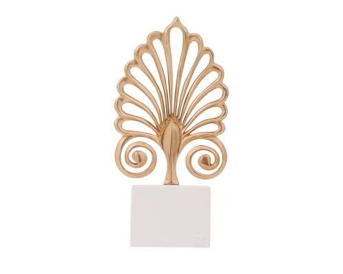 Antefix Design - Table Sculpture Solid Brass,15.5cm