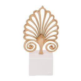 Antefix Design - Table Sculpture Solid Brass,15.5cm, 1 Antefix Design - Table Sculpture Solid Brass,15.5cm, 1