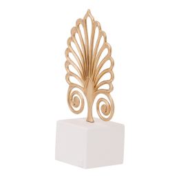 Antefix Design - Table Sculpture Solid Brass,15.5cm, 2 Antefix Design - Table Sculpture Solid Brass,15.5cm, 2