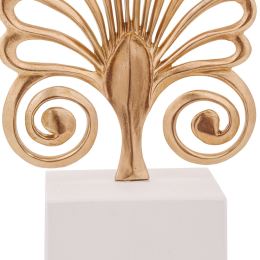 Antefix Design - Table Sculpture Solid Brass,15.5cm, 3 Antefix Design - Table Sculpture Solid Brass,15.5cm, 3