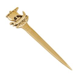 Letter Opener, Handmade of Solid Brass Metal, Stylish Desk Accessory, Trireme Design Letter Opener, Handmade of Solid Brass Metal, Stylish Desk Accessory, Trireme Design