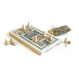 Knossos Decorative Board Game - Handmade Ceramic - Ancient Game Replica Set. 40cm (15.7")