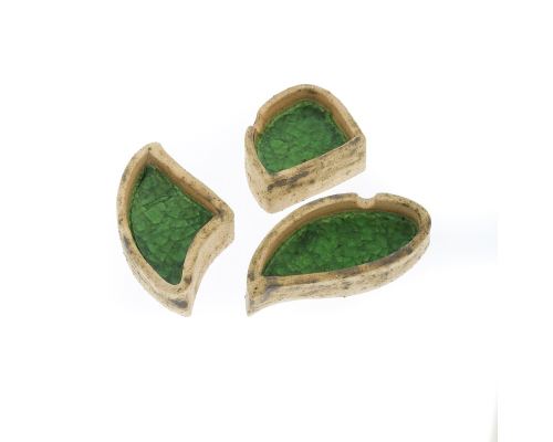 Διακοσμητικό Τασάκι - Κεραμικό με Πράσινο Γυαλί