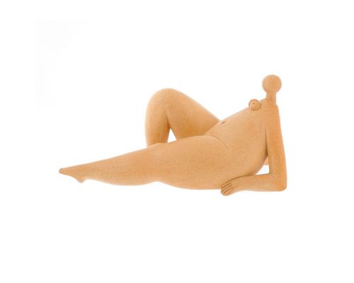 Ceramic Female Figurine Handmade Sculpture, Style B 13" (34cm)