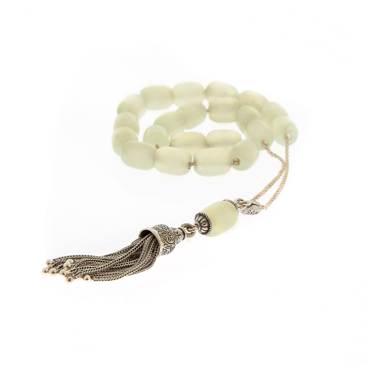 Silver worry beads cheap