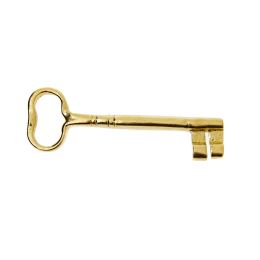 Decorative Key, Handmade Bronze Metal, Classic Style - Gold Color, Large 18cm