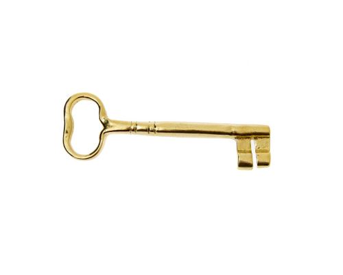 Decorative Key, Handmade Bronze Metal, Classic Style - Gold Color, Large 18cm