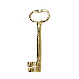 Decorative Key, Handmade Bronze Metal, Classic Style - Gold Color, Large 18cm