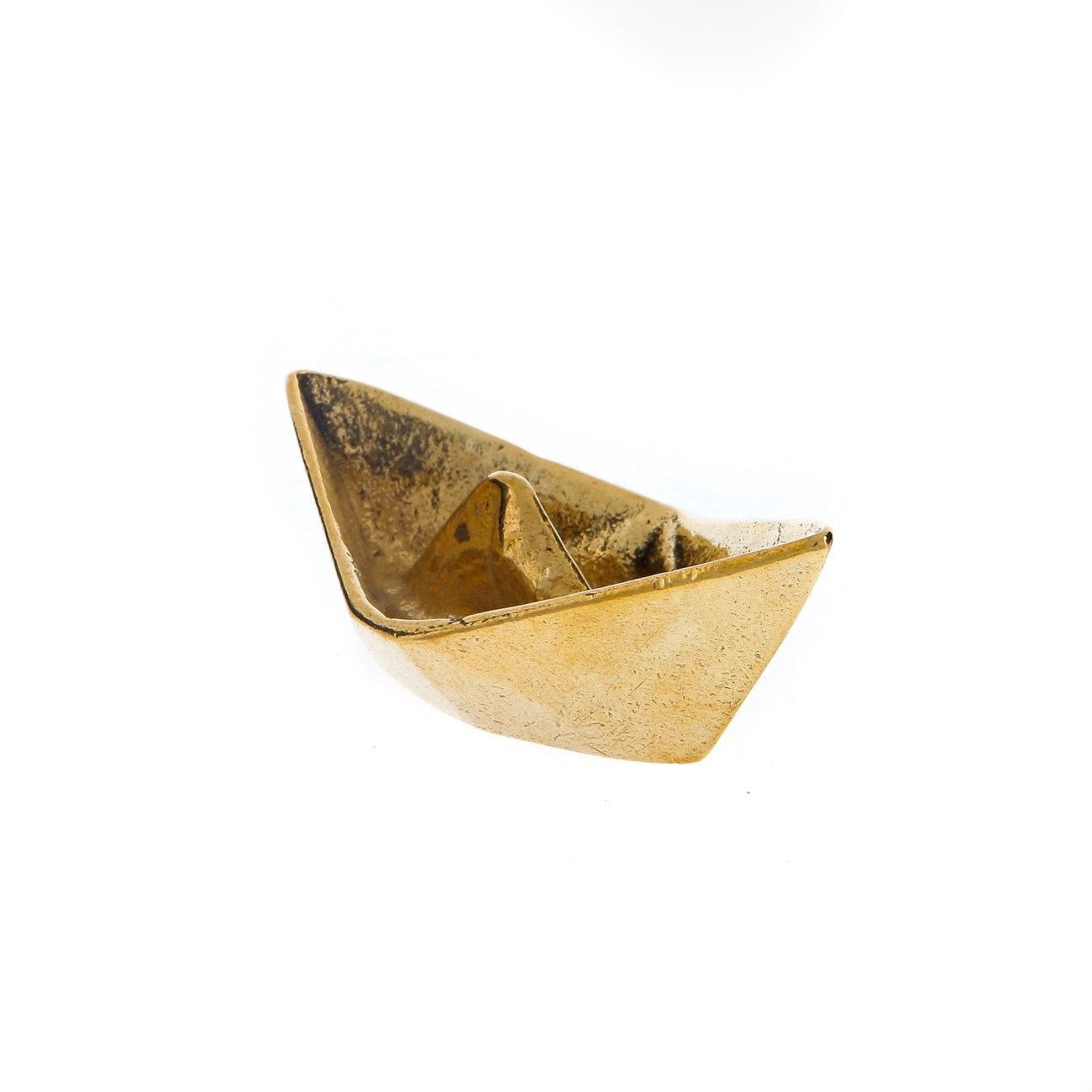 decorative paper boat boat decorative ornament handmade solid bronze metal decorative paper boat boat decorative ornament handmade solid bronze metal