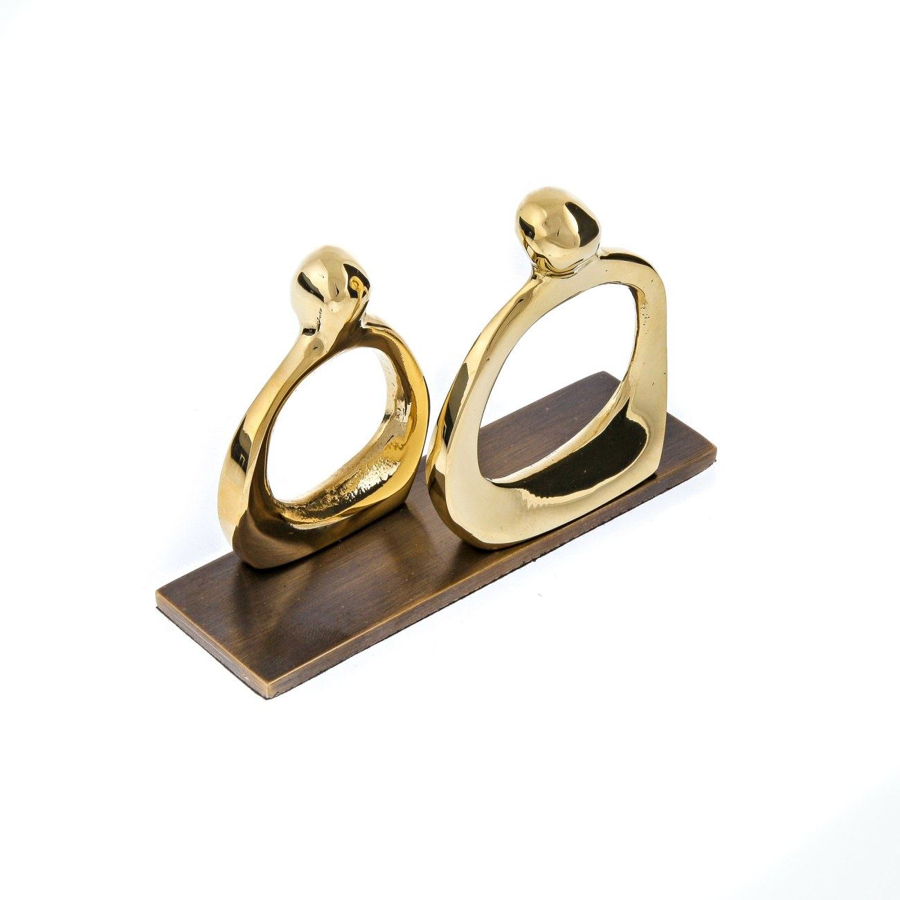 Business Card Holder - Handmade Solid Metal Desk Accessory ...
