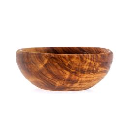 Olive Wood Salad Serving Bowl - Handmade Kitchen Accessory - Diam. 9.8" (25cm)