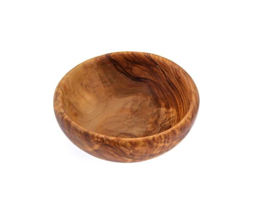 Olive Wood Salad Serving Bowl - Handmade Kitchen Accessory - Diam. 9.8" (25cm)