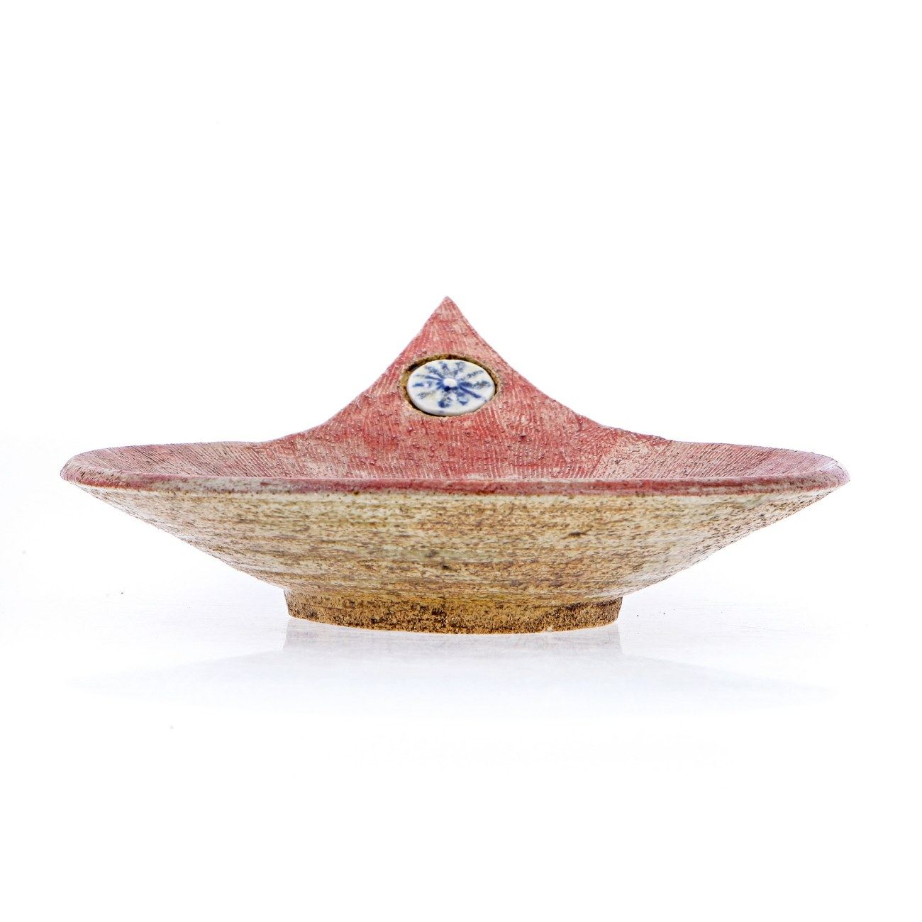 Decorative Plate or Bowl Handmade Unique Shape Ceramic Tabletop Decor