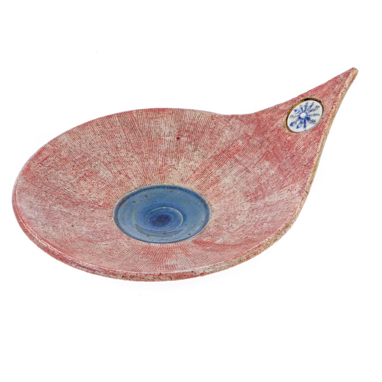 Decorative Plate or Bowl Handmade Unique Shape Ceramic Tabletop Decor