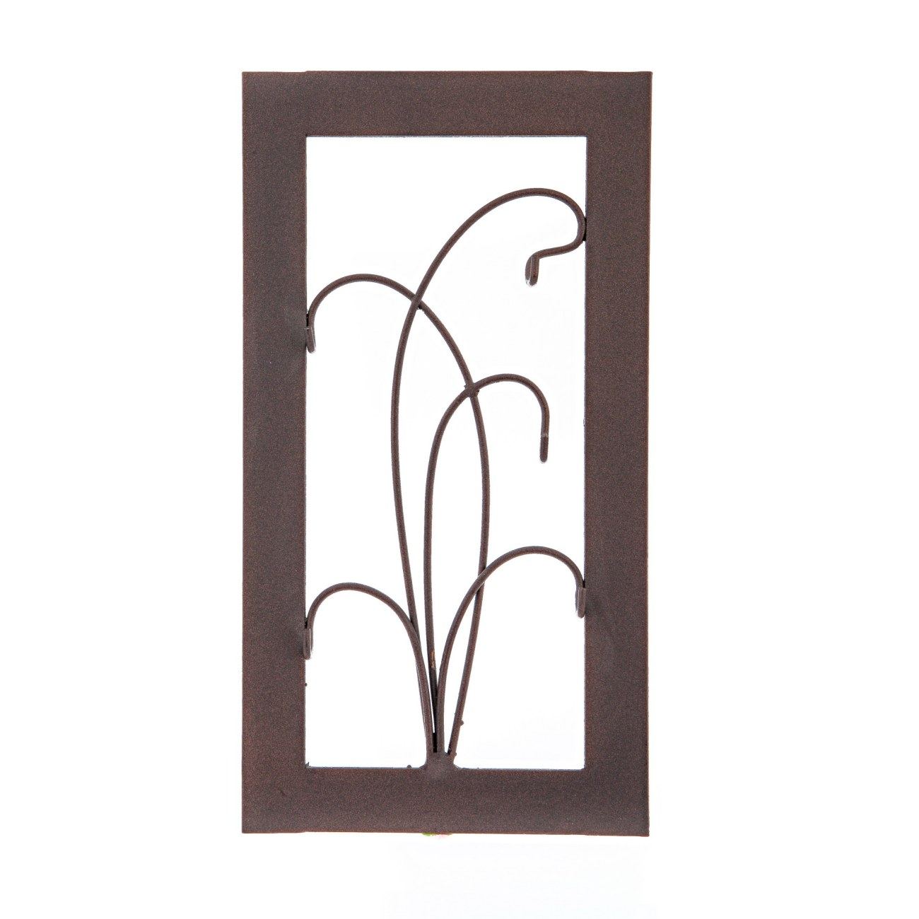 Key Holder Wall Mount Framed Handmade Decorative Metal Hanger