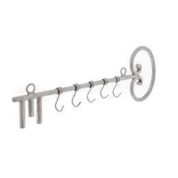 Κλειδοθήκη Τοίχου - Μεταλλικό Διακοσμητικό, Σχέδιο Κλειδί